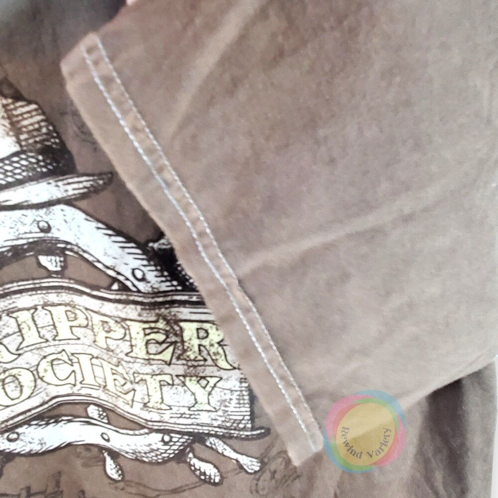 Disney Parks WDW Skipper Society Jungle Cruise T-Shirt XXL Brown - Picture 5 of 9